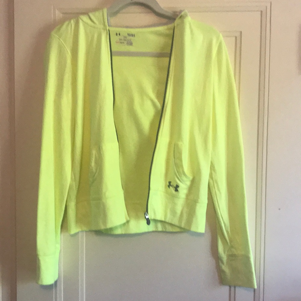 Bright yellow light jacket